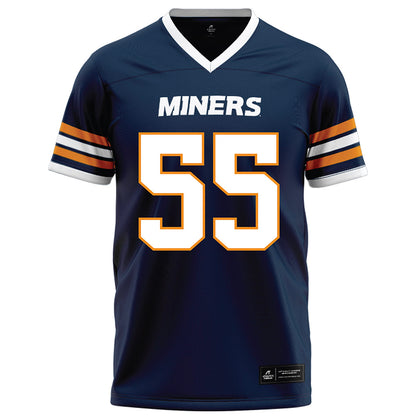 UTEP - NCAA Football : Allan McCarter - Navy Football Jersey