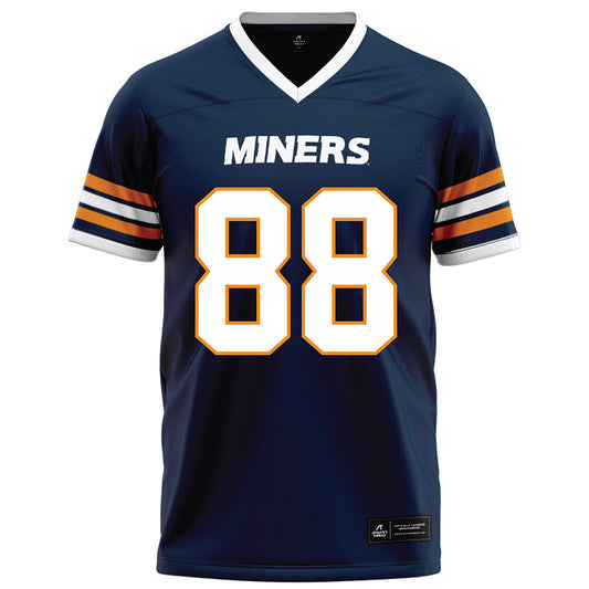 UTEP - NCAA Football : Toric Goins Jr - Navy Football Jersey-0