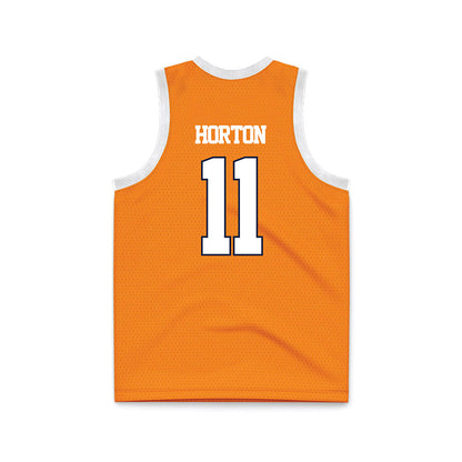 UTEP - NCAA Men's Basketball : Trey Horton - Orange Basketball Jersey-1