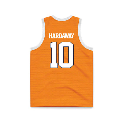 UTEP - Men's Basketball Legends : Tim Hardaway - Orange Basketball Jersey-1