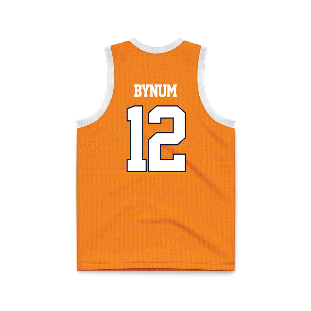 UTEP - NCAA Men's Basketball : Ahamad Bynum - Orange Basketball Jersey-1