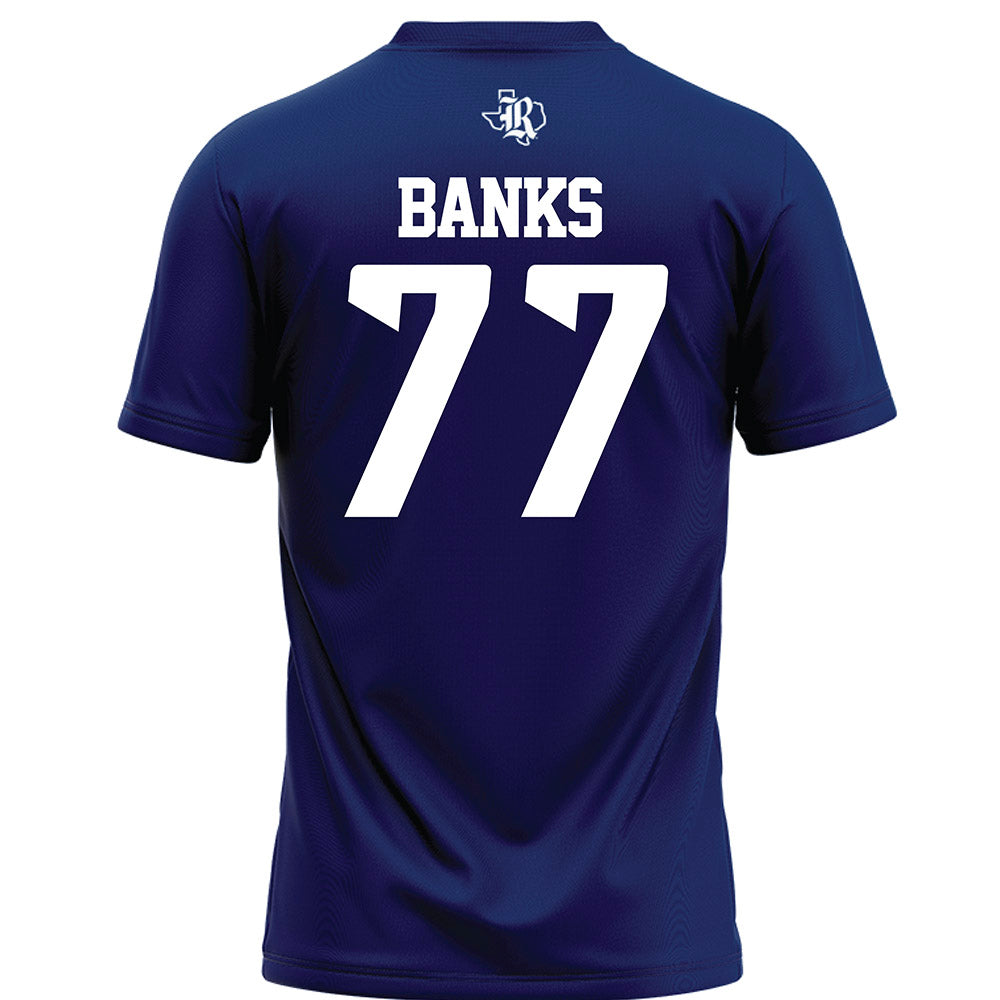 Rice - NCAA Football : Brant Banks - Football Jersey