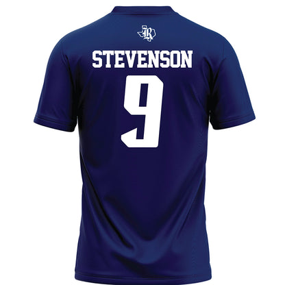 Rice - NCAA Football : Peyton Stevenson - Navy Blue Football Jersey