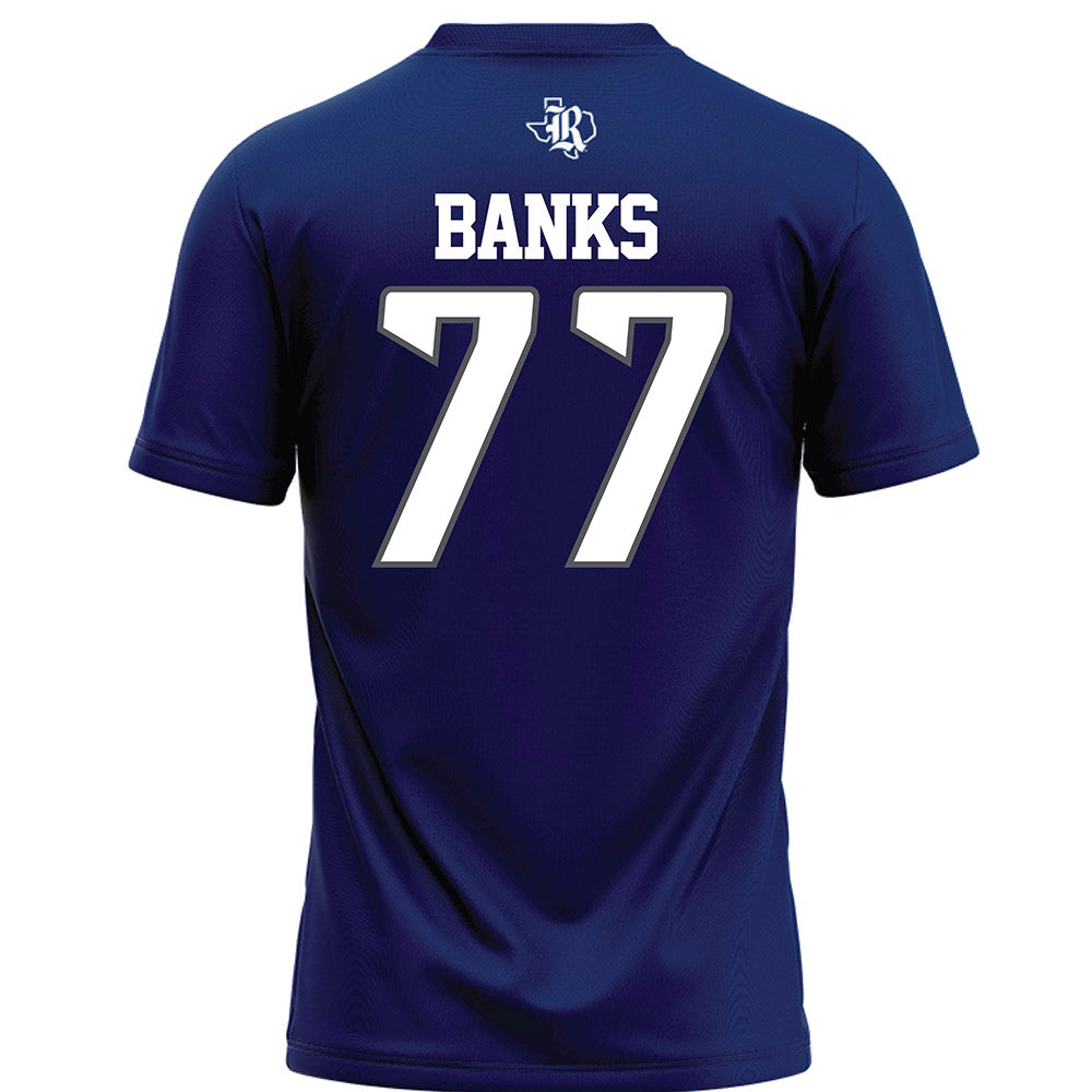 Rice - NCAA Football : Brant Banks - Football Jersey