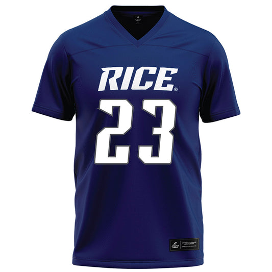 Rice - NCAA Football : Payton Matthews - Navy Blue Football Jersey-0