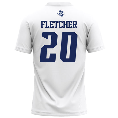 Rice - NCAA Football : Bailey Fletcher - White Football Jersey