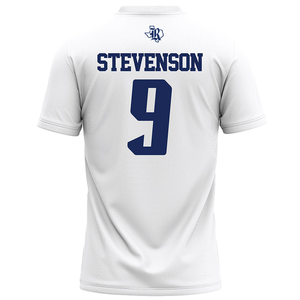 Rice - NCAA Football : Peyton Stevenson - White Football Jersey