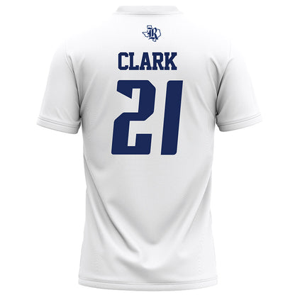 Rice - NCAA Football : Jamarion Clark - White Football Jersey-1