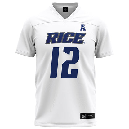 Rice - NCAA Football : Joshua Williams - White Football Jersey