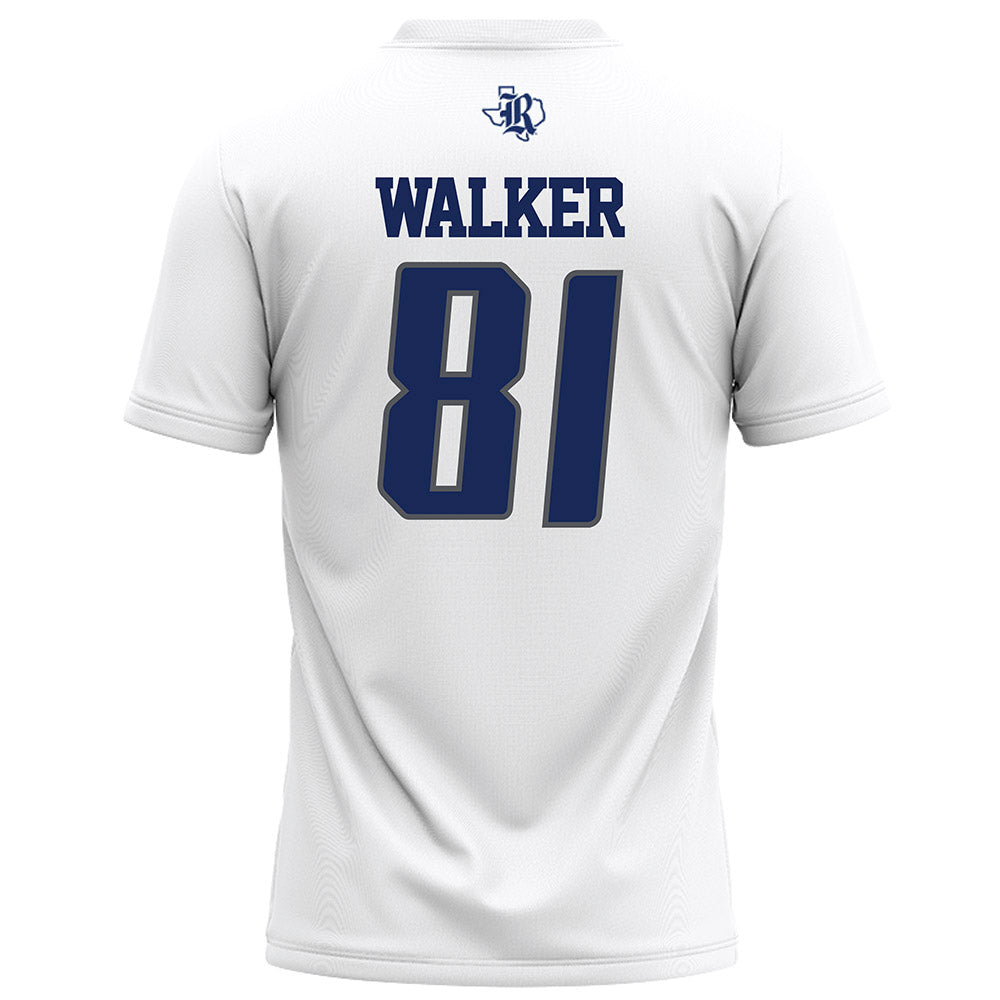 Rice - NCAA Football : Braylen Walker - White Football Jersey-1