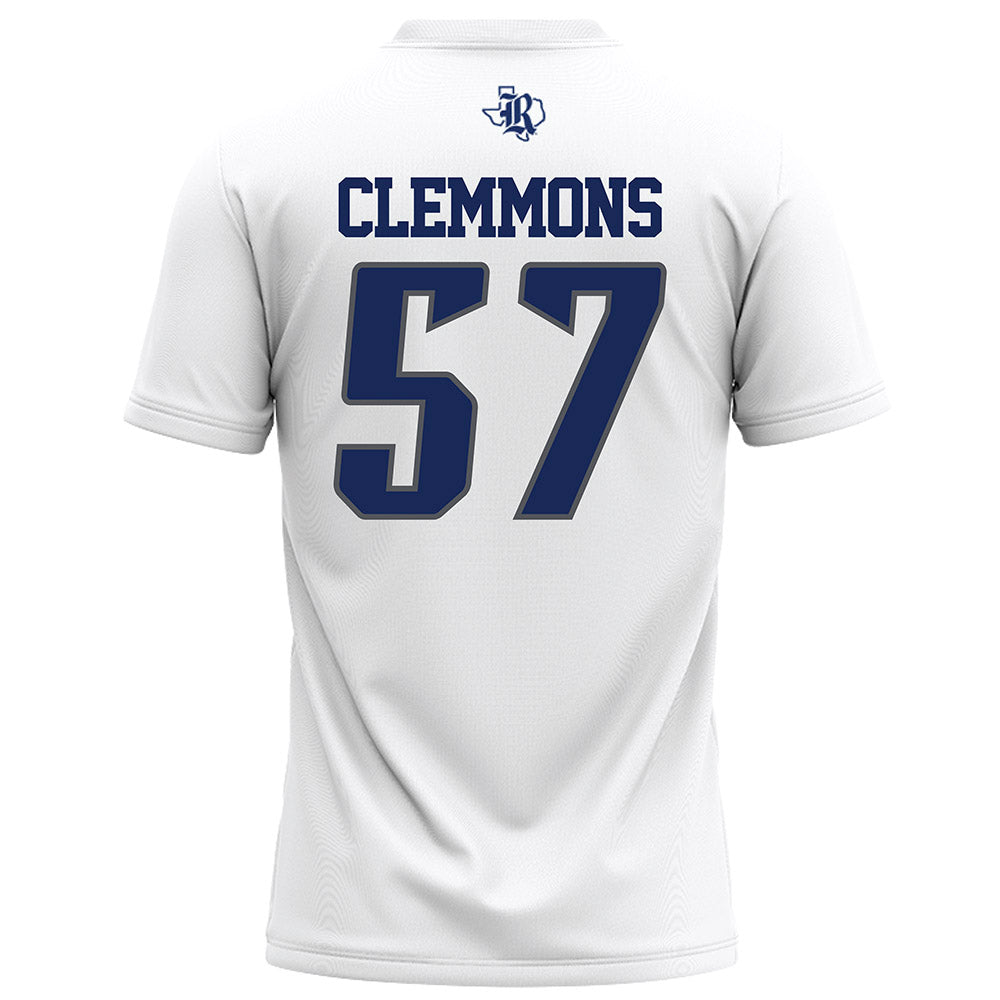 Rice - NCAA Football : Aquantis Clemmons - White Football Jersey-1
