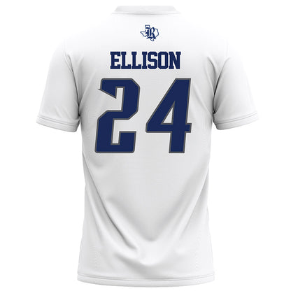 Rice - NCAA Football : JaBari Ellison - White Football Jersey-1