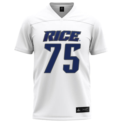 Rice - NCAA Football : Blake Boenisch - White Football Jersey-0