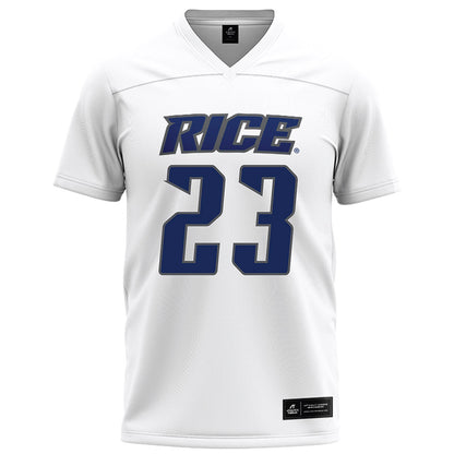 Rice - NCAA Football : Payton Matthews - White Football Jersey-0