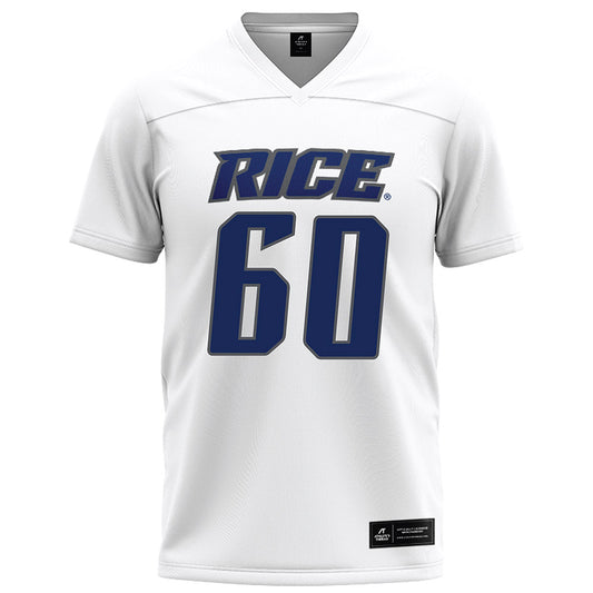 Rice - NCAA Football : Sean Sullivan - White Football Jersey-0