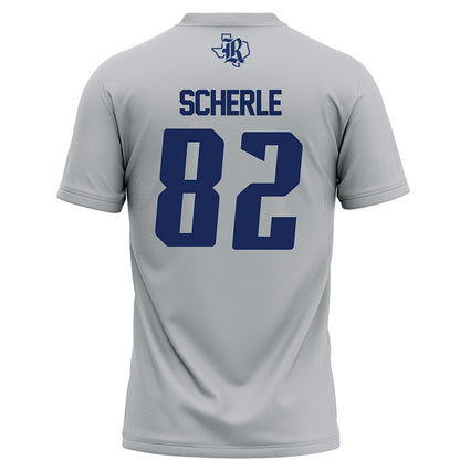 Rice - NCAA Football : Alexander Scherle - Grey Football Jersey-1