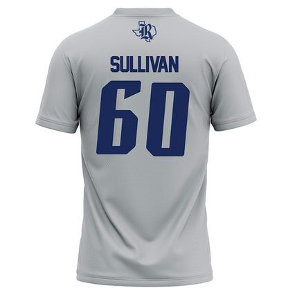 Rice - NCAA Football : Sean Sullivan - Grey Football Jersey-1