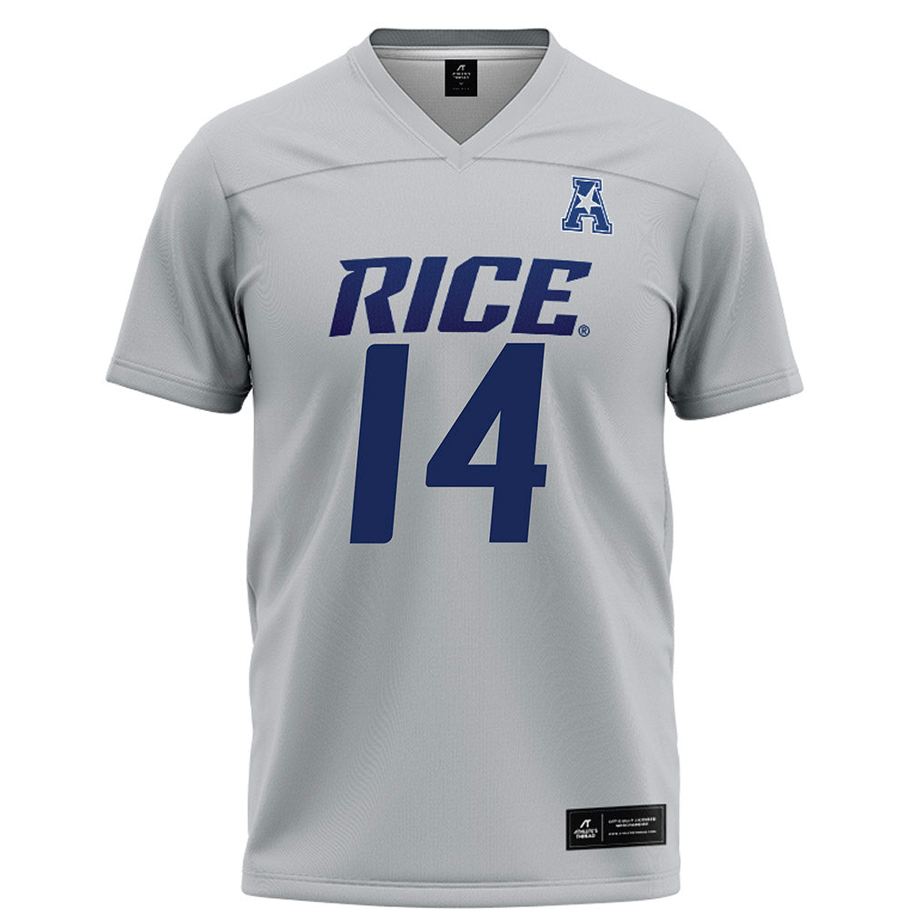 Rice - NCAA Football : Ephraim Dotson - Grey Football Jersey