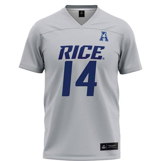 Rice - NCAA Football : Ephraim Dotson - Grey Football Jersey