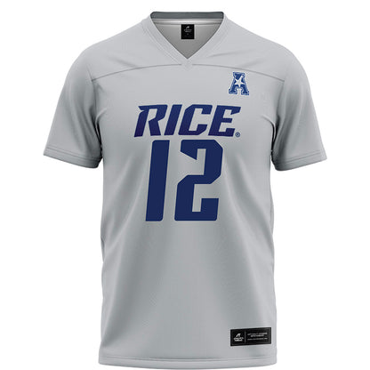 Rice - NCAA Football : Joshua Williams - Grey Football Jersey