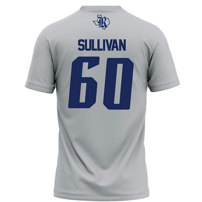 Rice - NCAA Football : Sean Sullivan - Grey Football Jersey-1