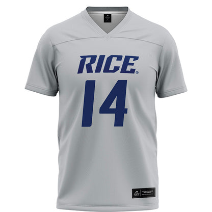 Rice - NCAA Football : Ephraim Dotson - Grey Football Jersey