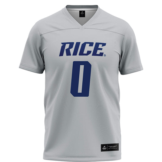 Rice - NCAA Football : Andrew Awe - Grey Football Jersey-0