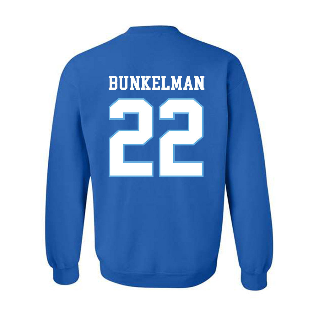 Drake - NCAA Football : Derrick Bunkelman - Classic Shersey Crewneck Sweatshirt-1