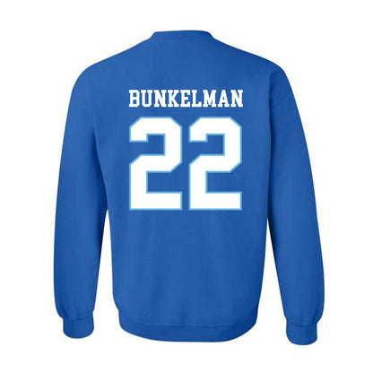 Drake - NCAA Football : Derrick Bunkelman - Classic Shersey Crewneck Sweatshirt-1