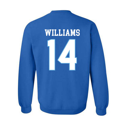 Drake - NCAA Football : Tommy Williams - Classic Shersey Crewneck Sweatshirt-1