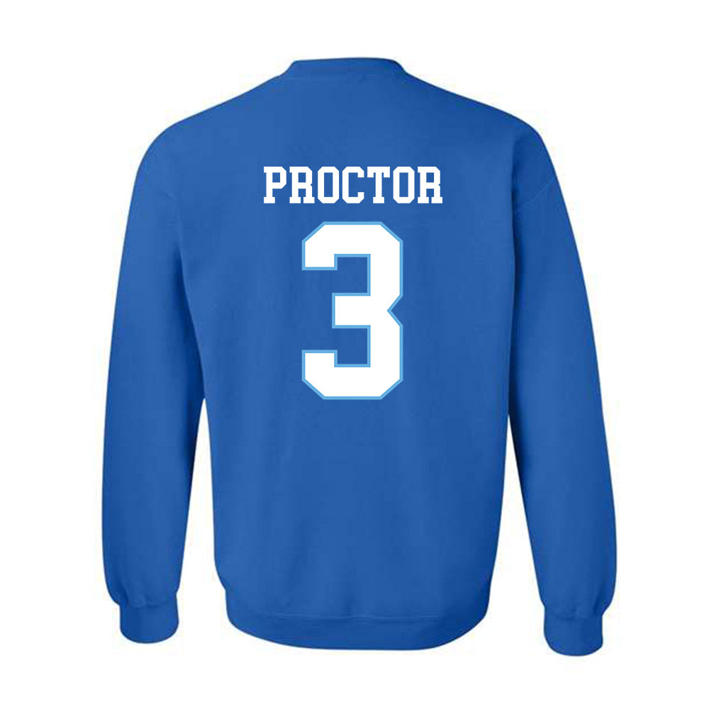 Drake - NCAA Football : Taye Proctor - Classic Shersey Crewneck Sweatshirt-1