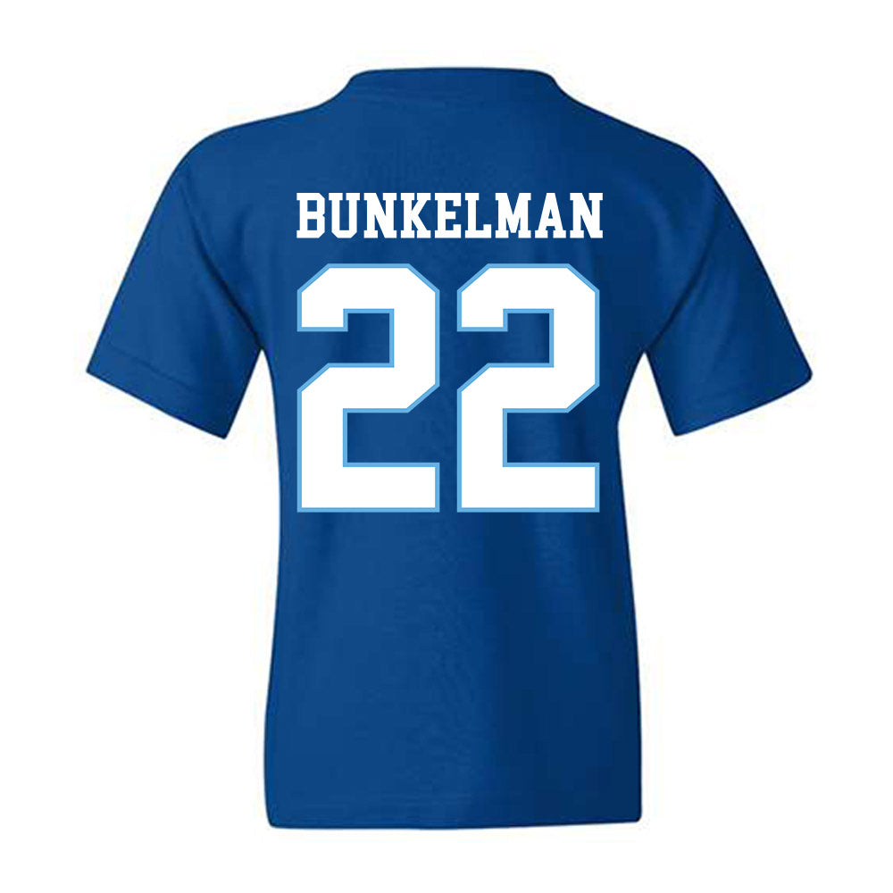 Drake - NCAA Football : Derrick Bunkelman - Classic Shersey Youth T-Shirt-1