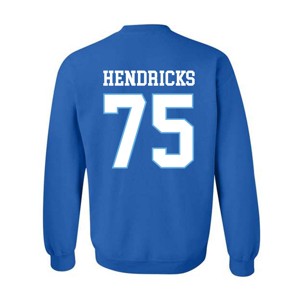 Drake - NCAA Football : Will Hendricks - Classic Shersey Crewneck Sweatshirt-1