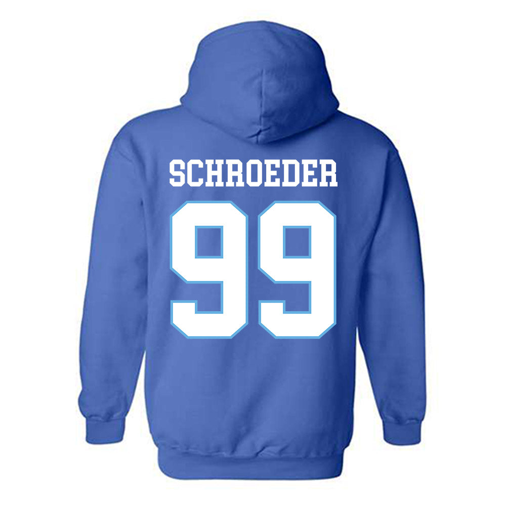 Drake - NCAA Football : Ryan Schroeder - Hooded Sweatshirt