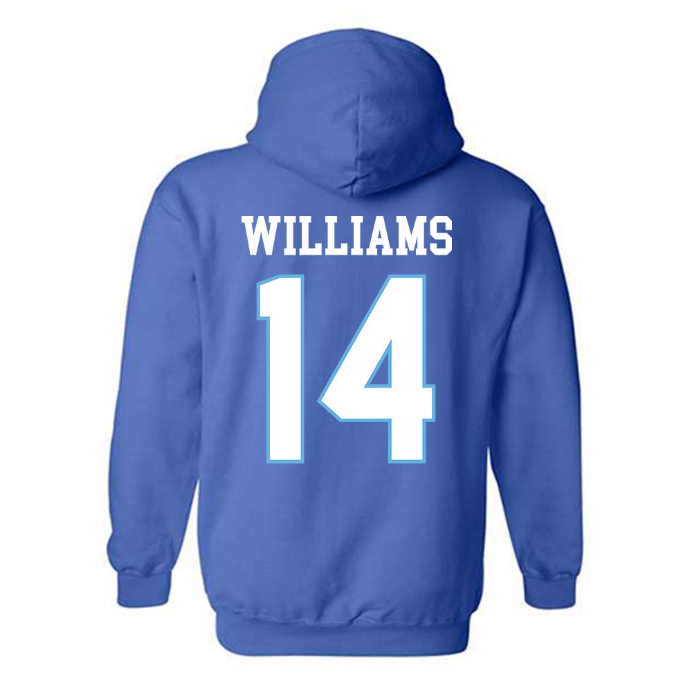 Drake - NCAA Football : Tommy Williams - Classic Shersey Hooded Sweatshirt-1