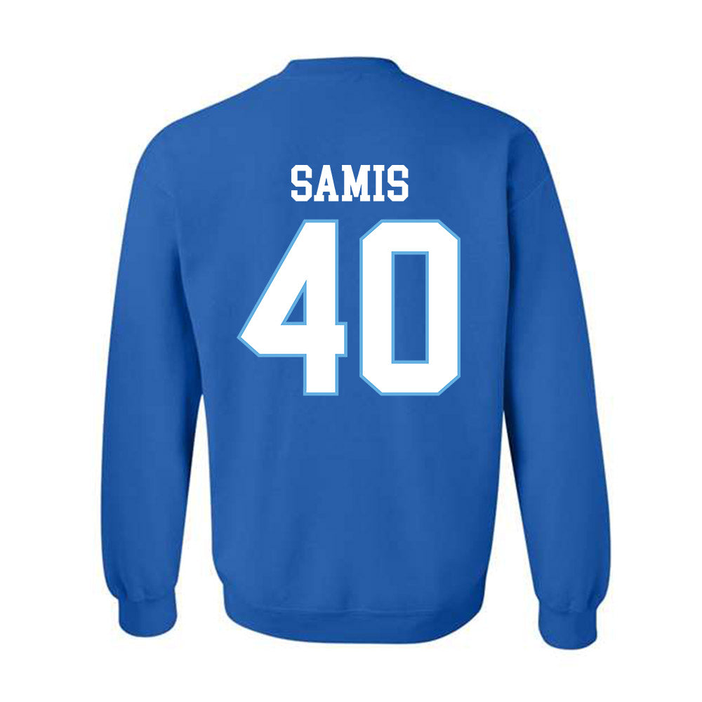 Drake - NCAA Football : Jason Samis - Classic Shersey Crewneck Sweatshirt-1