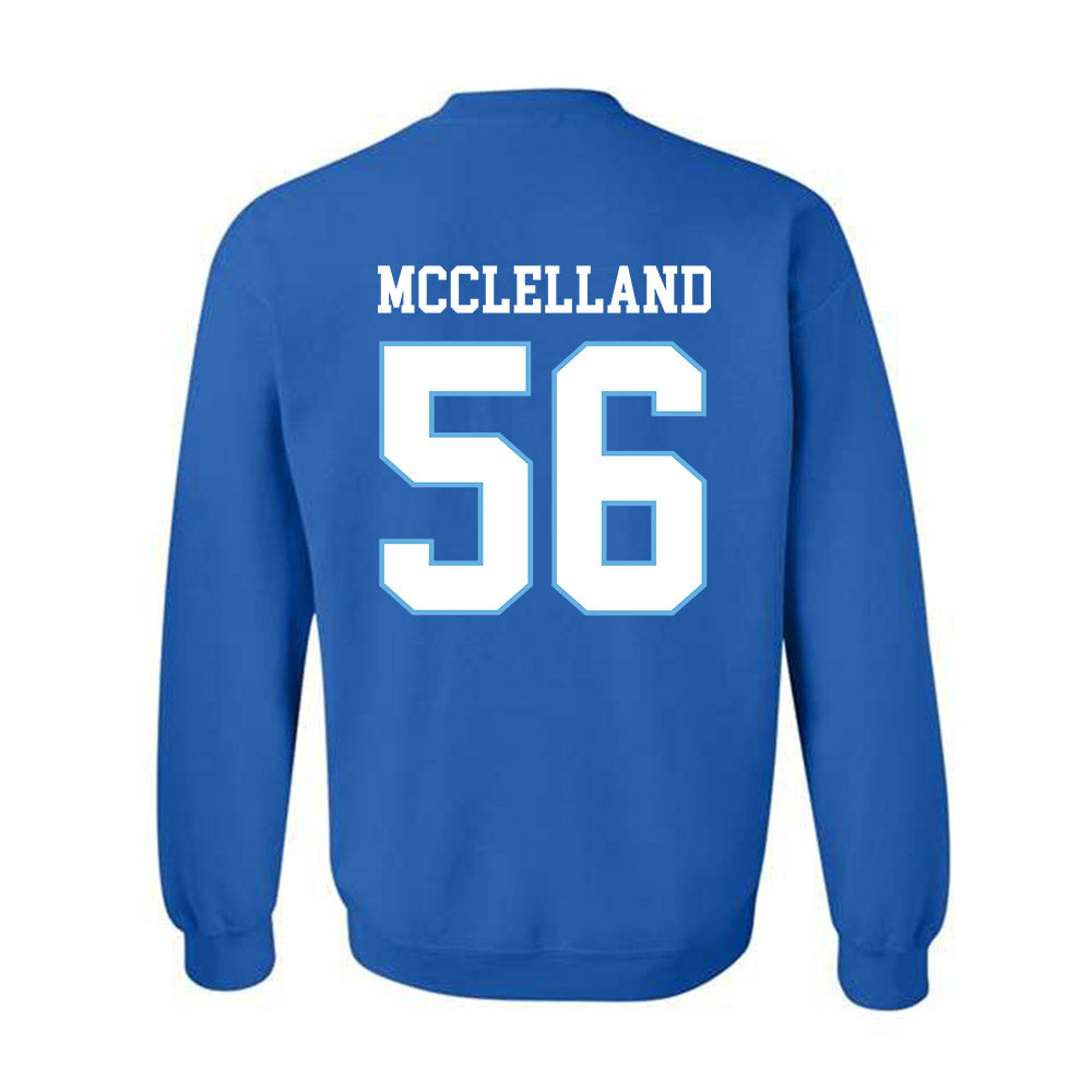 Drake - NCAA Football : Mason McClelland - Classic Shersey Crewneck Sweatshirt-1