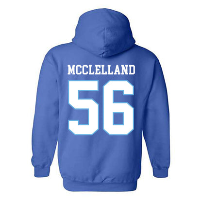 Drake - NCAA Football : Mason McClelland - Classic Shersey Hooded Sweatshirt-1