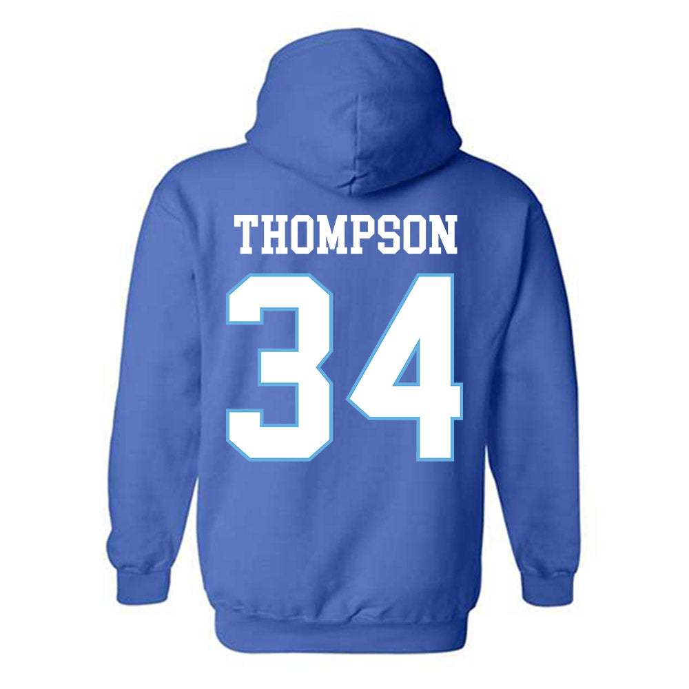 Drake - NCAA Football : Luke Thompson - Classic Shersey Hooded Sweatshirt-1