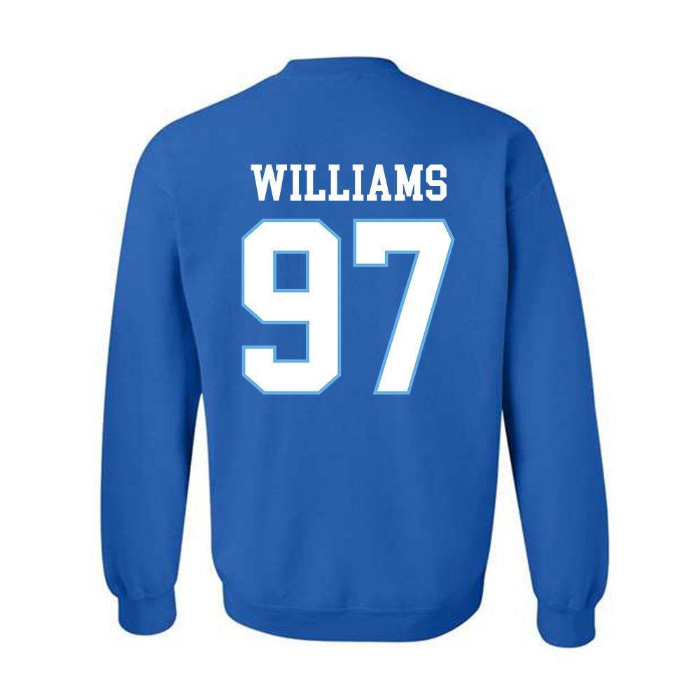 Drake - NCAA Football : Jadon Williams - Classic Shersey Crewneck Sweatshirt-1