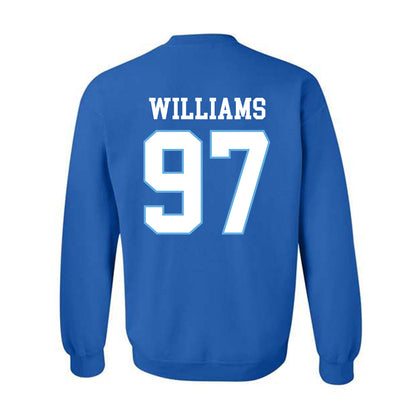 Drake - NCAA Football : Jadon Williams - Classic Shersey Crewneck Sweatshirt-1