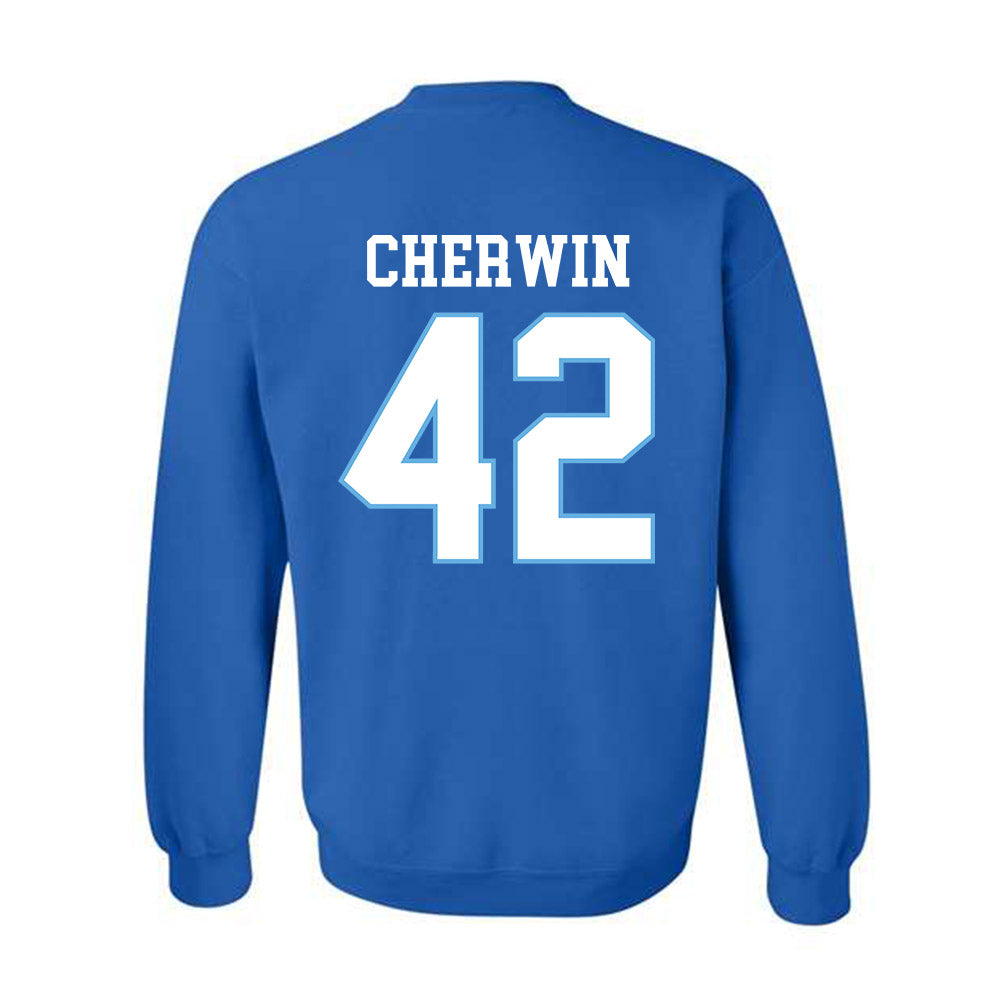 Drake - NCAA Football : Davion Cherwin - Classic Shersey Crewneck Sweatshirt-1