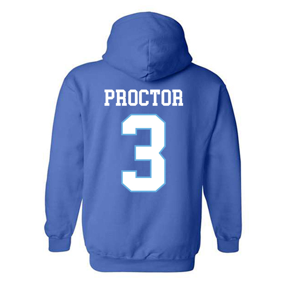 Drake - NCAA Football : Taye Proctor - Classic Shersey Hooded Sweatshirt-1