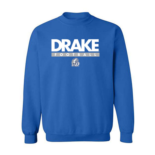 Drake - NCAA Football : Spencer Halvorson - Classic Shersey Crewneck Sweatshirt-0