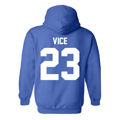 Drake - NCAA Women's Basketball : Quinn Vice - Classic Shersey Hooded Sweatshirt-1