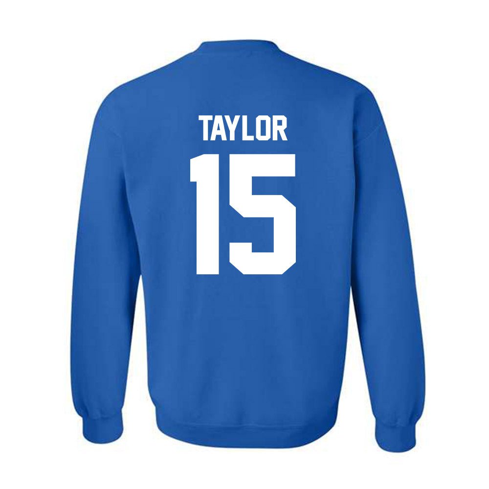 Drake - NCAA Women's Basketball : Maggie Taylor - Classic Shersey Crewneck Sweatshirt-1