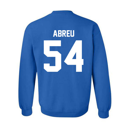 Drake - NCAA Men's Basketball : Daniel Abreu - Classic Shersey Crewneck Sweatshirt-1