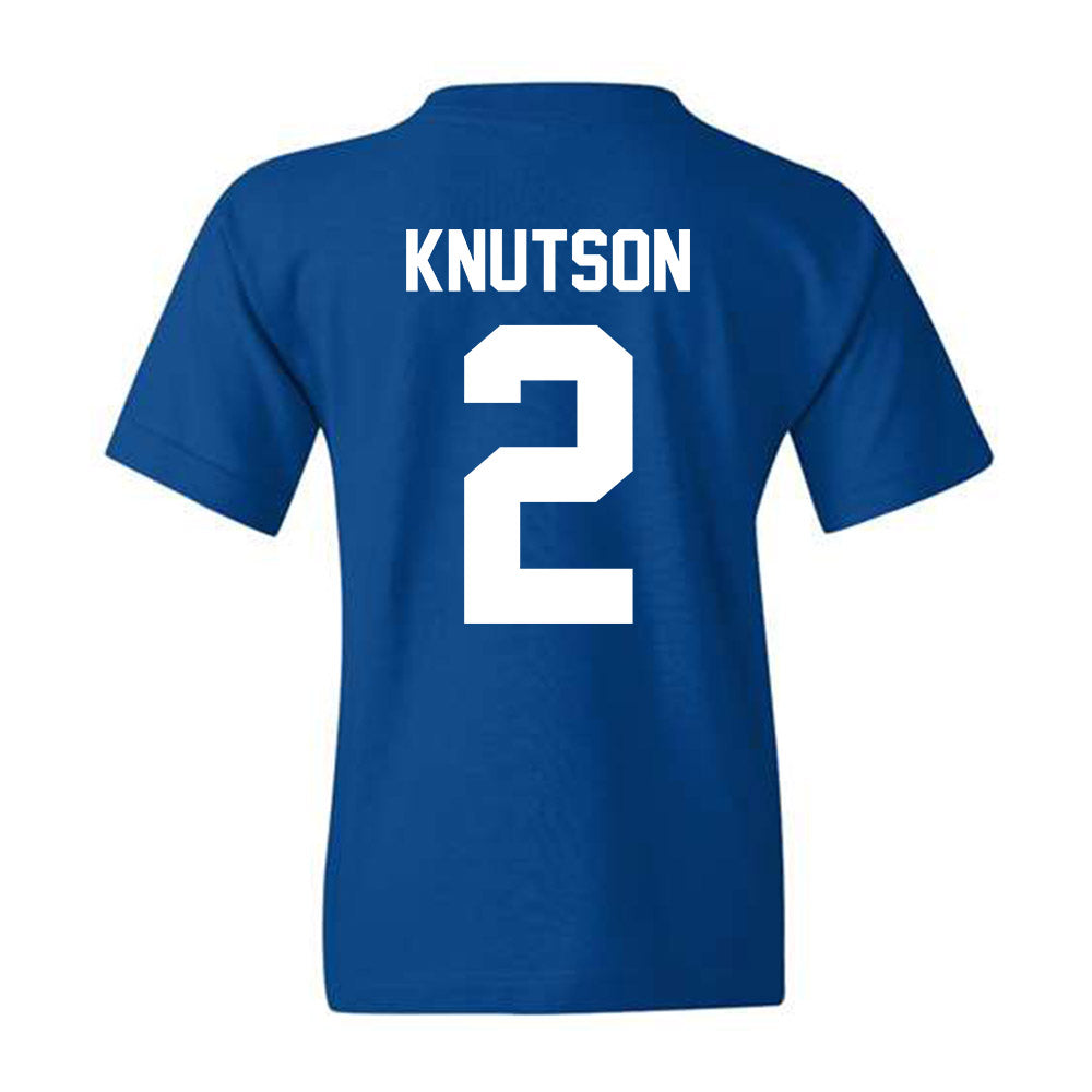 Drake - NCAA Women's Basketball : Grace Knutson - Classic Shersey Youth T-Shirt