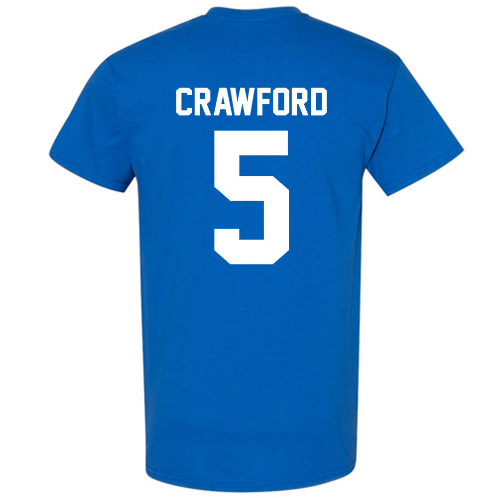 Drake - NCAA Women's Basketball : Mya Crawford - Classic Shersey T-Shirt-1