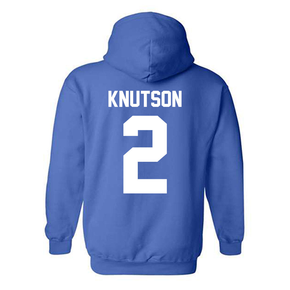 Drake - NCAA Women's Basketball : Grace Knutson - Classic Shersey Hooded Sweatshirt